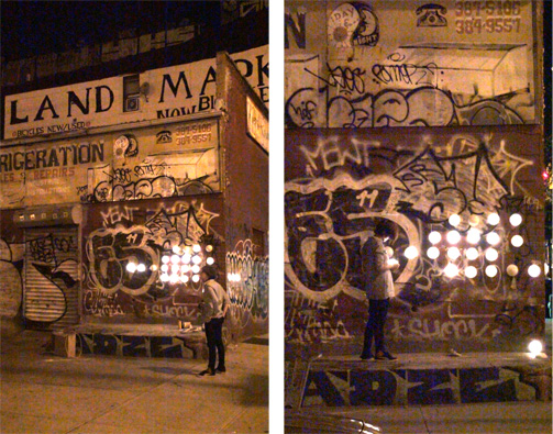 paperJAM, soft touch, cnr Bedford & S5th Aves, Brooklyn 2011