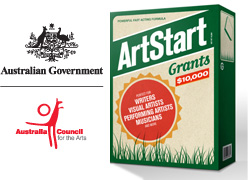 Australia Council ArtStart grant