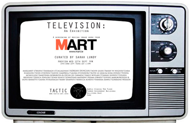 TELEVISION: An Exhibition - poster