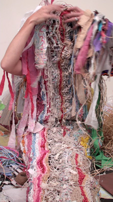 Rebecca Kinsey, Labour (64hrs), 2013. Video still.