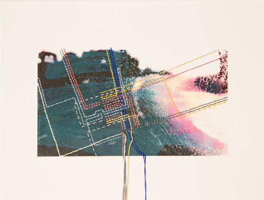 Rebecca Kinsey, New York City on the Road From Lismore (top of Kellas Street #2), 2012