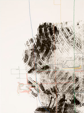Rebecca Kinsey, Threading Across Town NYC #1, 2011