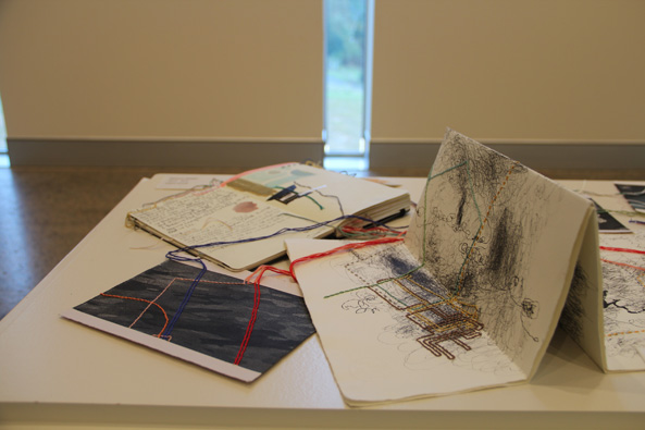 Rebecca Kinsey, UnRavelling, solo exhibition at the Tweed River Art Gallery (installation view), 2012
