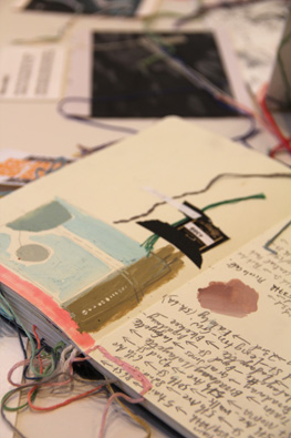 Rebecca Kinsey, UnRavelling, solo exhibition at the Tweed River Art Gallery (installation view), 2012