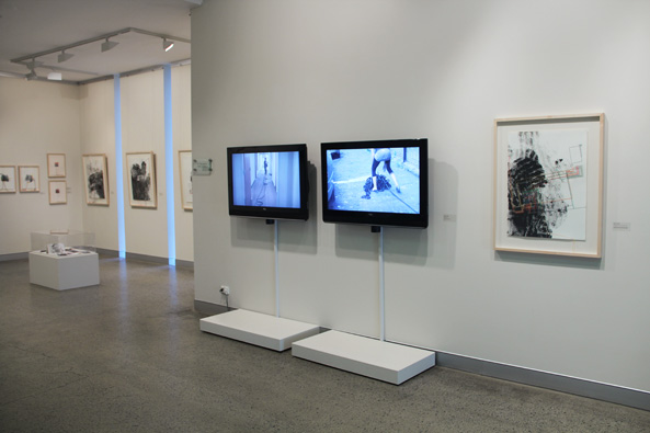 Rebecca Kinsey, UnRavelling, solo exhibition at the Tweed River Art Gallery (installation view), 2012