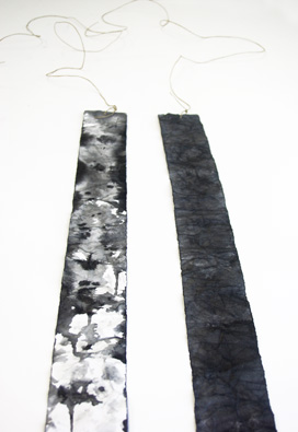 paper trails on strings