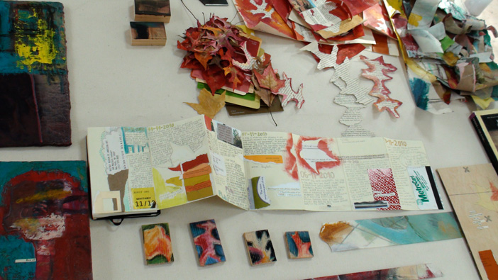 New York journals and bits and pieces