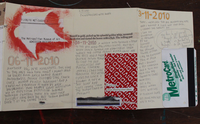 New York journals and bits and pieces