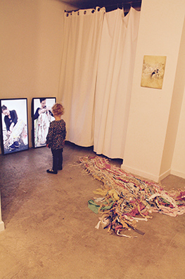 Rebecca Kinsey - No Toxic Factor - group exhibition - opening night - March 23, 2016