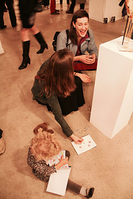 Rebecca Kinsey - No Toxic Factor - group exhibition - opening night - March 23, 2016