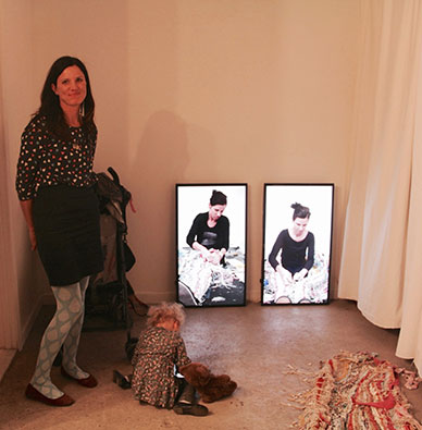 Rebecca Kinsey - No Toxic Factor - group exhibition - opening night - March 23, 2016