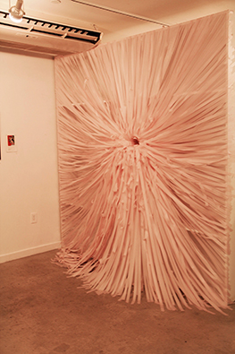 Rebecca Kinsey - No Toxic Factor - group exhibition - opening night - March 23, 2016