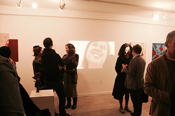 Rebecca Kinsey - No Toxic Factor - group exhibition - opening night - March 23, 2016