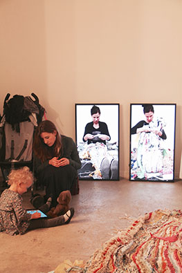 Rebecca Kinsey - No Toxic Factor - group exhibition - opening night - March 23, 2016