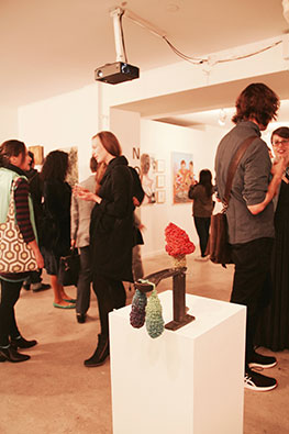 Rebecca Kinsey - No Toxic Factor - group exhibition - opening night - March 23, 2016