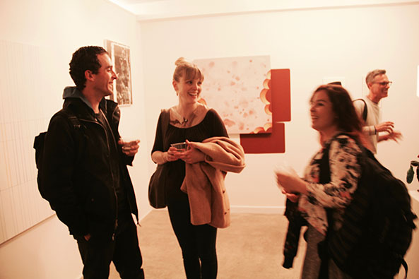 Rebecca Kinsey - No Toxic Factor - group exhibition - opening night - March 23, 2016