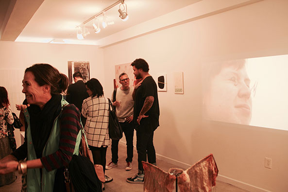 Rebecca Kinsey - No Toxic Factor - group exhibition - opening night - March 23, 2016
