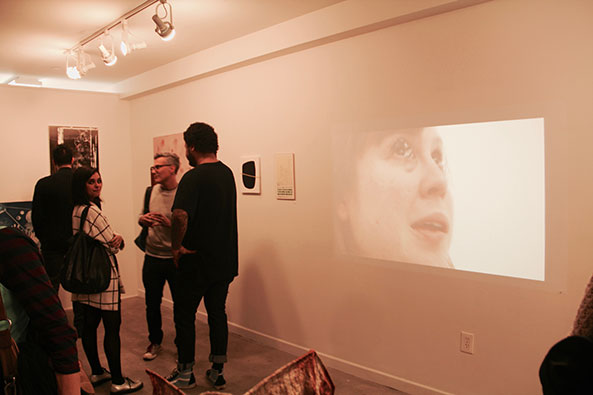 Rebecca Kinsey - No Toxic Factor - group exhibition - opening night - March 23, 2016