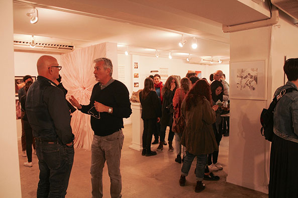 Rebecca Kinsey - No Toxic Factor - group exhibition - opening night - March 23, 2016