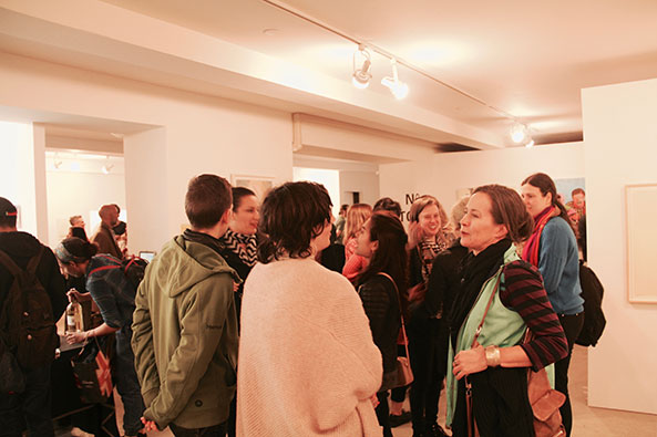 Rebecca Kinsey - No Toxic Factor - group exhibition - opening night - March 23, 2016