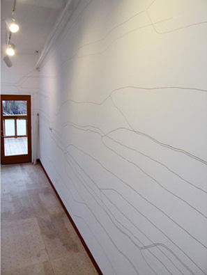 Vytlacil Campus Artist-in-Residence Open Studio November 2010 Installation view